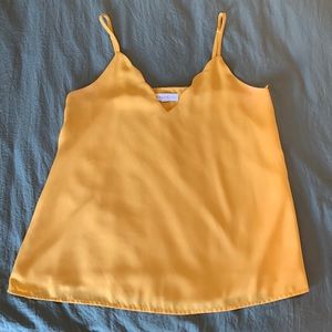 Socialite Yellow Tank Top - Size XS